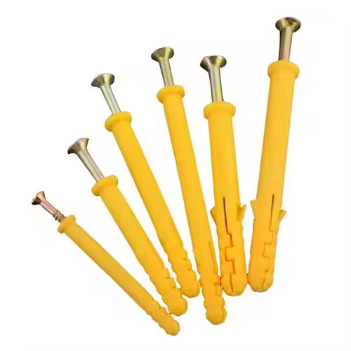 Nylon wall plug expansion anchor